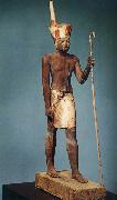 unknow artist, King Senwosret i striding